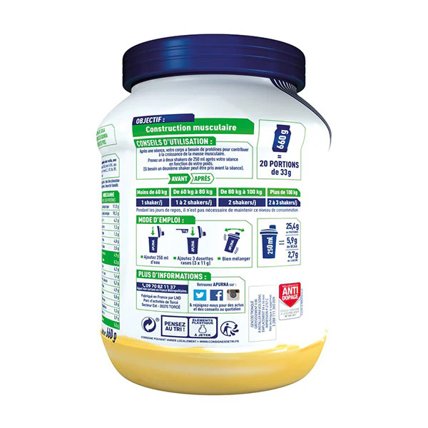 Vegan Protéines (660g) - Vanille - Image 3