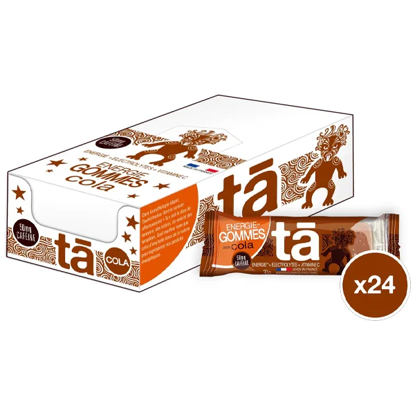 Ta Energy - Gommes Énergétiques Box (24x30g) - Goût au Choix - Image 3